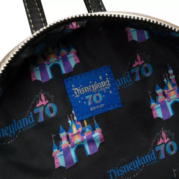 Mickey Mouse and Friends Loungefly Mini Backpack – Disneyland 70th Anniversary main image 5